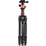 GEEKOTO 77’’ Camera Tripod for DSLR, Compact Aluminum Tripod with 360 Degree Ball Head and 8kgs Load for Travel and Work - Imported from UK