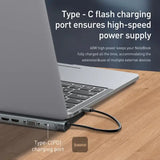 Baseus 11-In-1 Multifunctional Type-C Hub, Enjoyment Series intelligent HD Hub Adapter - Imported from UK