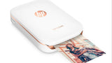 HP Sprocket 200 2nd Edition Portable Instant Photo Printer, Luna Pearl - Imported from UK