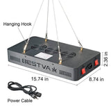 BESTVA 1500W Dual-Chip LED Grow Light – Maximize Your Indoor Plant Growth in Pakistan