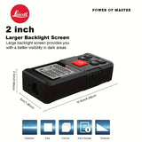Laicetl 70M Digital Laser Distance Meter with 2 Bubble Level, Measure Distance, Area, Volume, Pythagorean Mode, Unit Switching Data Storage - Imported from UK