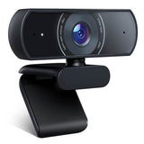 CROSSTOUR Webcam, 1080p Full HD Video Streaming Web Camera with Dual Built-in Microphones for Video Calling Conference Online Study - Imported from UK