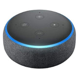 Amazon Echo Dot (3rd Gen) Smart Speaker with Power Adapter & Alexa, Bluetooth & WiFi Enabled (Amazon Product Without Box) - Imported from UK