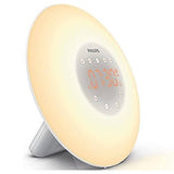 Philips Wake-up Light, Sunrise Simulation, 2 Natural Sounds, FM Radio & Bedside Lamp (Container Product Without Box) - Imported from UK