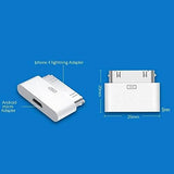 USB C Female to 30-Pin Male Adapter Android Micro USB to 30-Pin Converter Adapter - Imported from UKr - Imported from UK