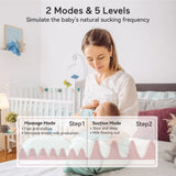 Momcozy S9 Wearable Breast Pump, Electric Handsfree Portable Breast-pump with 2 Modes 5 Levels - Imported from UK