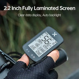 XOSS G+ Smart GPS Cycling Computer, Bluetooth 5.0 Wireless Bicycle Speedometer Odometer ANT+ with LCD Display, Waterproof MTB Tracker Fits All Bikes Electric Bike (XOSS APP Support) - Imported from UK