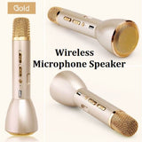 Magic Karaoke Player with Bluetooth Speaker Microphone + Mobile Power Bank - Imported from UK