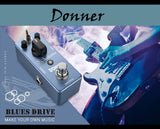 Donner Blues Drive Vintage Overdrive Pedal, 2 Modes Tube Screamer Blues Drive Vintage Overdrive Effect True Bypass - Imported from UK