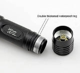 Scuba Diving 1800 Lumens Flashlight, LED Super Bright IPX8 Waterproof Dive Light Torch for Underwater 100M Submersible Lights with 3 Modes (Container Product Without Box) - Imported from UK