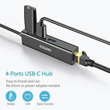 CHOETECH 4-in-1 USB C Hub To RJ45 Ethernet Adapter & 3x USB3.0 - Imported from UK