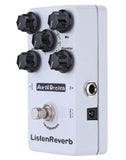 Aural Dream Listen Reverb Guitar Effects Pedal, 8 Reverb Modes & Predelay Control Including Spring, Plate, Gate, Hall & Reverse Reverb, True Bypass - Imported from UK