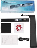 iSCAN 900DPI A4 Document Portable Scanner, Handheld for Business, Photo, Picture, Receipts, Books, JPG/PDF Format Selection, Micro SD Card Hand Scanner - Imported from UK