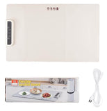 Electric Heating Board/Tray with 3 Adjustable Temperature, Flexible Foldable Large Surface Area Food Warmer - Imported from UK