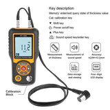 Hti Digital LCD Ultrasonic Thickness Meter Gauge Measuring Tool - Imported from UK