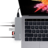 Wavlink WS-UHP3405M 7-in-1  Dual Thunderbolt-3 to USB HDMI Card Reader PD Charging Mini Docking Station for MacBook Pro - Imported from UK