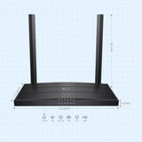 TP-Link Archer VR400 AC1200 Wireless MU-MIMO VDSL/ADSL Modem Router, 300+867 Mbps Dual Band WiFi Booster, Full Gigabit Ethernet Ports Mesh Router - Imported from UK