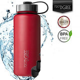 720° DGREE Vacuum Insulated Water Bottle 950ml Stainless Steel Leak-Proof BPA-Free Flask for Sports Fitness Outdoors - Imported from UK