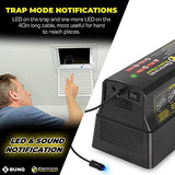 Electronic Rodent Trap for Rats & Mice 7000V Shock Instant Killer with Powerful Voltage and Anti-Escape Door, Effective & Powerful Electric Rodent Zapper Trap Works for Mice Rats Chipmunks Squirrels, No Touch, Non-Toxic, Safe for Pets - Imported from UK