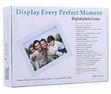 Digital Photo Frame with Remote Control 17" Full HD 1080P Electronic Album with TFT LED Display Support USB SD Card Slot Built in Stereo Speaker  - Imported from UK