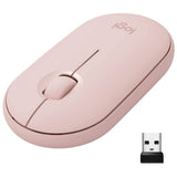Logitech Pebble Bluetooth Wireless Mouse, Slim Silent Computer Mouse with Quiet Click - Imported from UK