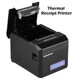 Excelvan Thermal Receipt Printer 80mm with USB Lan Com & Cash Drawer 300mm/S Speed - Imported from UK