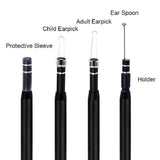 Ear Wax Removal Kit, 3-in-1 5.5mm USB HD Ear Cleaner Endoscope/Otoscope with 6 LED Light, Visual Ear Camera for Adults Kids Pets - Imported from UK