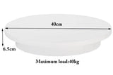 ComXim Professional 360° Photography Turntable, 40cm Diameter, Automatic Remote Control Angle, Speed, Direction, Various Rotation Mode with 5 Different Color Background - Imported from UK
