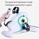 Electric Mini Exercise Bike Motorized Pedal Exerciser with Remote LCD Display, Fitness Bike to Exercise Arms/Legs - Imported from UK