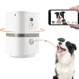 SKYMEE Petalk AI II Pet Camera Automatic Pet Treat Dispenser, WiFi Full HD 1080P Camera, Night Vision, Two-Way Audio, Motion Detection - Imported from UK