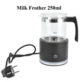 Milk Frother 600W 250ml Automatic Electric Milk Frother 2 Types of Conventional Modes Handheld for Hot Chocolates Coffee Latte Household Cafe- Imported from UK