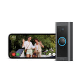 Ring Video Doorbell Wired, Doorbell Security Camera with 1080p HD Video, Two-Way Talk, Advanced Motion Detection (Newest Model) - Imported from UK