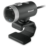 Microsoft LifeCam Cinema Webcams with Built-in Noise Cancelling Mic Light Correction USB 2.0 Connectivity for Video Calling, Compatible with Windows 8/10/11/ Mac - Imported from UK