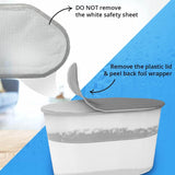 ANSIO Interior Dehumidifier, Room Moisture Absorber Condensation Remover for Damp, Mold in Home, Bathroom, Window, House, Kitchen, Wardrobe - Imported from UK