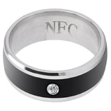 NFC Smart Ring, Magic Wearable Device Universal Ring for Mobile Phone (Amazon Container Product as it is, No Warranty, No Guarantee, No Return, No Exchange) - Imported from UK