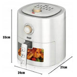 RAF 6L Air Fryer with Time & Temperature Control 1500W - Imported from UK