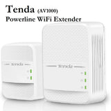 Tenda PH10 Powerline WiFi Extender (AV1000) with Dual Band, Gigabit Port, Plug & Play, Power Saving, Ideal for Smart TV, Online Gaming - Imported From UK