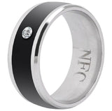 NFC Smart Ring, Magic Wearable Device Universal Ring for Mobile Phone (Amazon Container Product as it is, No Warranty, No Guarantee, No Return, No Exchange) - Imported from UK