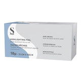 S-PRO Aluminum Highlighting Hair Foil, Hairdressing Foil for Hair Highlighting & Coloring, 10cm Width Hair Foil Roll, Hairdressing Salon Modeling Tool - Imported from UK