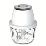 USB Mini Food Processor, 304 Stainless Steel 350ml Generation II Portable Handheld Rechargeable Food Chopper & Processor Spice Slicer - Imported from UK