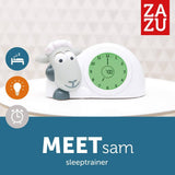 ZAZU The Lamb Clock - Sleep Trainer Clock with Nightlight for Kids, Light Up Alarm Clock, Helps Teach Your Child When to Wake Up with Visual Indicators, Adjustable Brightness, Auto Off - Imported from UK