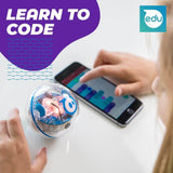 Sphero SPRK+ App-Enabled Robot Ball with Programmable Sensors + LED Lights, STEM Educational Toy for Kids (Amazon Container Product as it is, No Warranty, No Guarantee, No Return, No Exchange) - Imported from UK