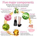 Moisturizing Spa Socks for Women & Men, Gel Spa Socks for Repairing & Softening Dry Cracked Feet Skins - Imported from UK