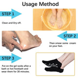 Moisturizing Spa Socks for Women & Men, Gel Spa Socks for Repairing & Softening Dry Cracked Feet Skins - Imported from UK