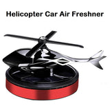 Car Air Freshener, Solar Energy Rotating Helicopter Aroma Diffuser, Long Lasting Fragrance Perfume, Cars Interior Decoration - Imported from UK