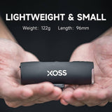 XOSS XL800 Bike Headlight, Aluminum, USB-C Rechargeable, Waterproof, 800 Lumens Bicycle Light with 5 Modes, Front Light Easy to Install for Road/Mountain Cycling - Imported from UK