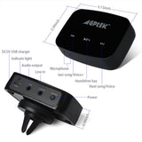 AGPtEK HiFi Multi-Functional Bluetooth 4.1 Receiver Car Kit, Wireless Audio Music Adapter - (Amazon Container Product as it is, No Warranty, No Guarantee, No Return, No Exchange) - Imported from UK