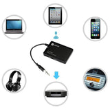 iClever Stereo Bluetooth Transmitter for TV, Desktop, Laptop, Tablet, MP3 Player, CD & DVD Players & All Other Audio Devices with 3.5mm Audio Output - Imported from UK