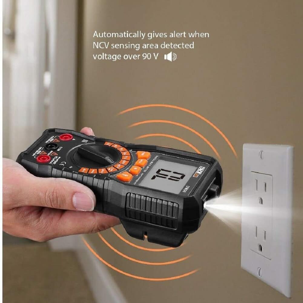 Tacklife DM08 Professional Digital Multimeter, Advanced Auto Range Mul ...