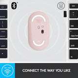 Logitech Pebble Bluetooth Wireless Mouse, Slim Silent Computer Mouse with Quiet Click - Imported from UK